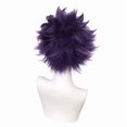thumbnail image 5 of My Hero Academy Heartbeat Makes Purple Beauty Sharp Explosion Head Cosplay Wig Rose Net High Temperature Silk, 5 of 5
