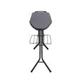 thumbnail image 3 of Household Essentials Black and Grey Deluxe Steel Top Board with Iron Rest and Clothes Rack, 3 of 5