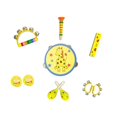 thumbnail image 3 of Instrumentos musicales de percusión Montessori para niños. Instrumentos musicales para regalar. Estilo B, 3 of 9