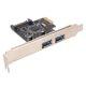 thumbnail image 3 of Adaptador PCI Bling Bling Tarjeta PCIE a USB 3.0 5 Gbps, 3 of 12