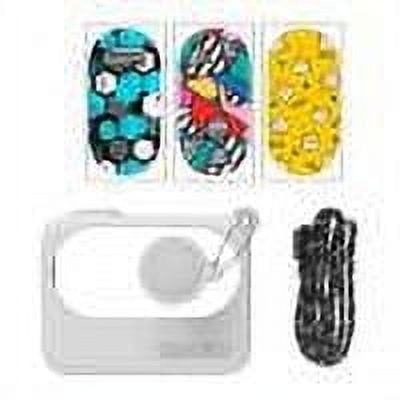 4pcs Protection Case Fall Prevention Safty Gear for Insta360 GO 3 (White)