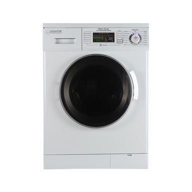 Equator Compact Vented/Ventless Dry Quiet 24 Inch White Washer Dryer Combo, 2019