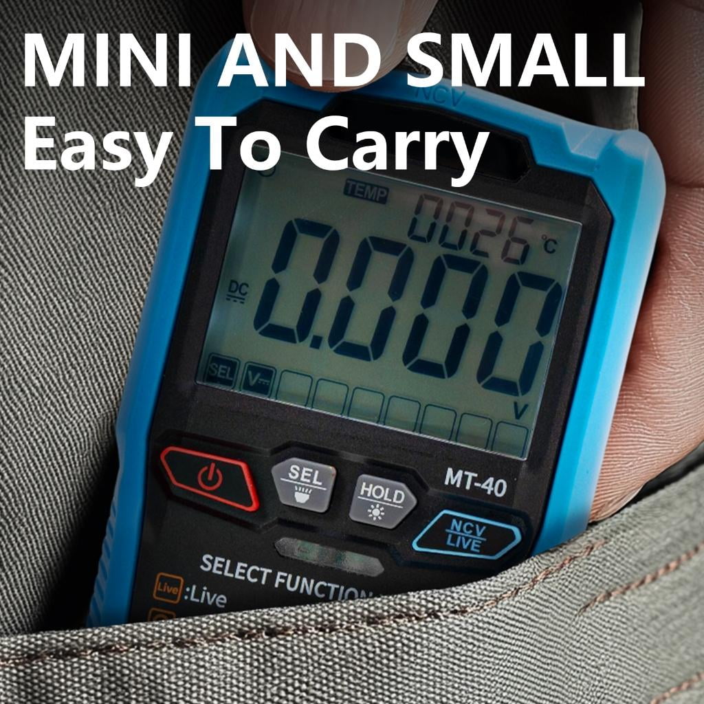 Advanced Digital Multimeter With Auto Ranging Backlits LCD Display Analysis