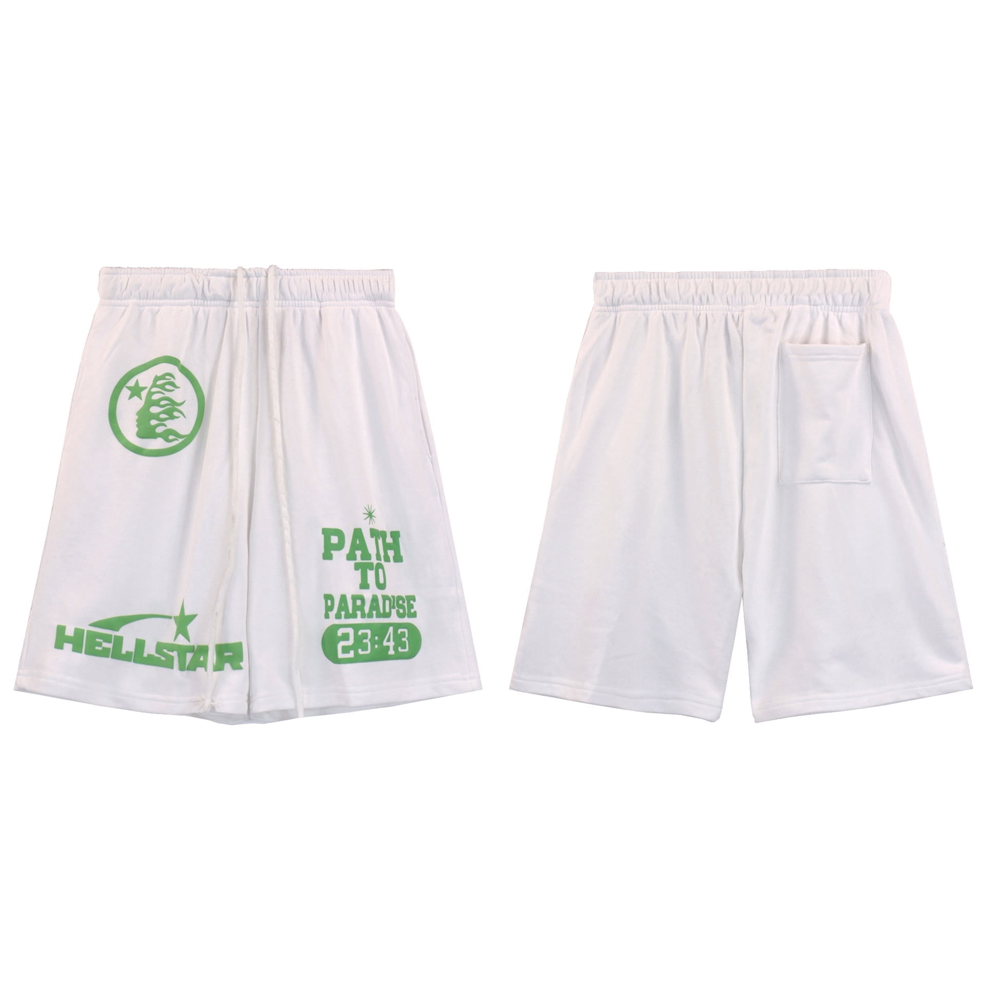 2024 trendy hellstar Hell star wash high quality casual shorts for