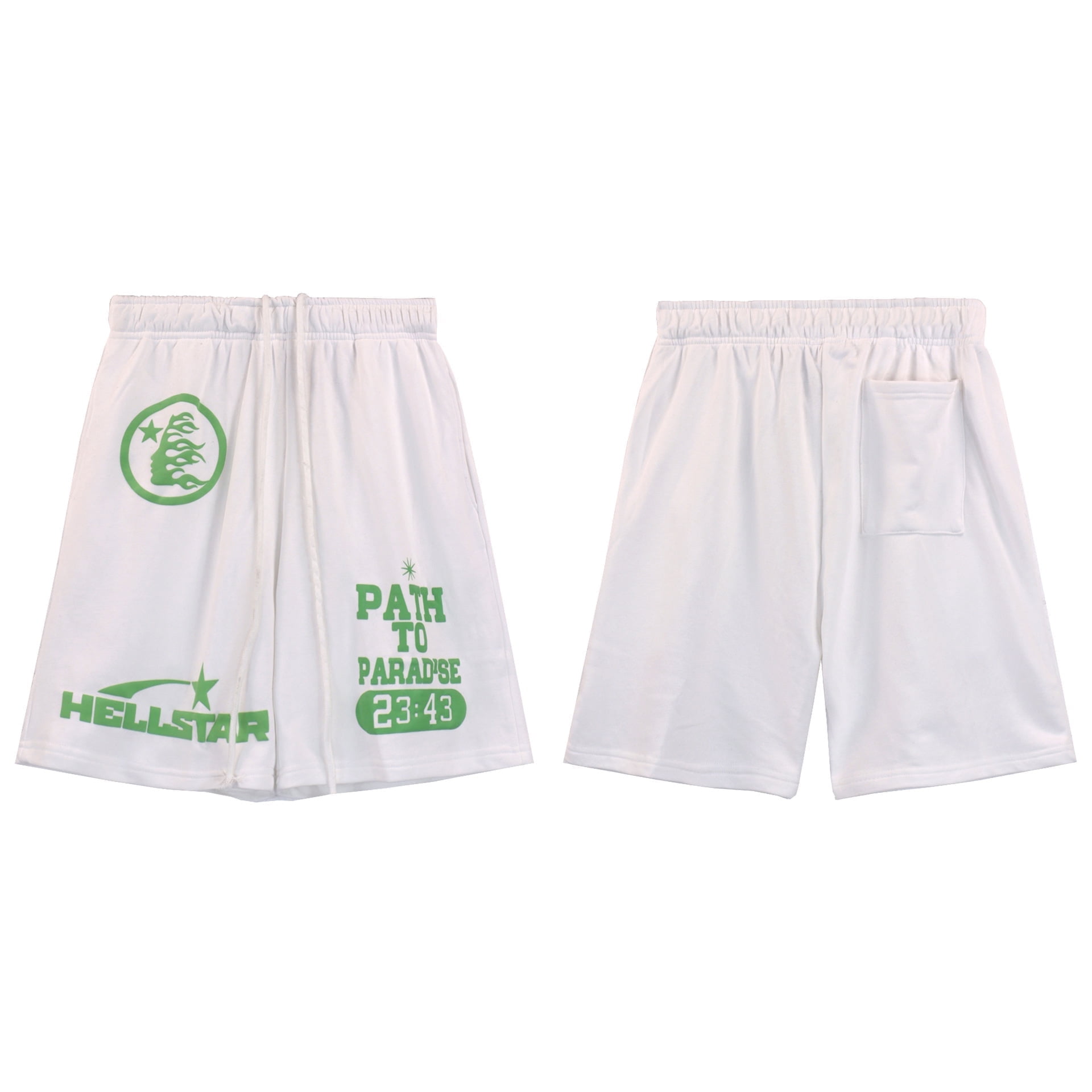 2024 trendy hellstar Hell star wash high quality casual shorts for
