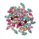 thumbnail image 5 of 50 Piezas Multicolor Cristal Colgante Fabricación de Joyas Granos de Artesanía blanco k Zulema Colgantes de los encantos de la perla, 5 of 8
