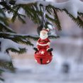 thumbnail image 6 of Uutvmp Christmas Bell Ornaments, Christmas Tree Ornaments Santa Claus Bell Ornaments, Christmas Decorations Santa Claus Ornaments Hanging Bells for Xmas Tree Fireplace Wreath Holiday Decor, 6 of 6