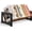 Rustic Brown, variant on Desktop Bookshelf Organizer, Wood Slanted Desk Bookshelf, Small Tabletop Book Rack, Portable Mini Bookcase for Book Display, Cookbooks, Kids Reading, Office & Home Storage, Rustic Brown