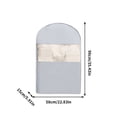 thumbnail image 2 of Hanging Garment Bags for Down Coats, Suits, and Dresses, Closet Organizers Cover with Zipper, 2 Pack, Summer Clearance, 2 of 3