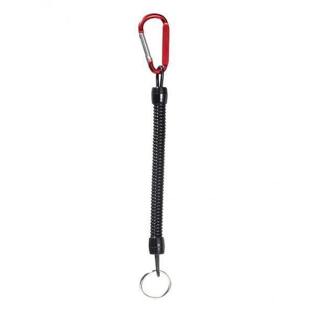 3 cordones de pesca retráctiles, bobina para barco, Kayak, agarraderas para labios, aparejos de 39-47 pulgadas, rojo 4 piezas