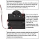 thumbnail image 3 of Quartz Pendulum Trigger Clock Movement Chime Music Box Completer Pendulum Clock Kit with Spades,Fan, 3 of 5