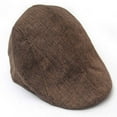 thumbnail image 2 of Sombrero primavera y verano nuevo cómodo transpirable lino algodón lengua de pato boina en ancianos sombrero de lengua de pato al por mayor, 2 of 5