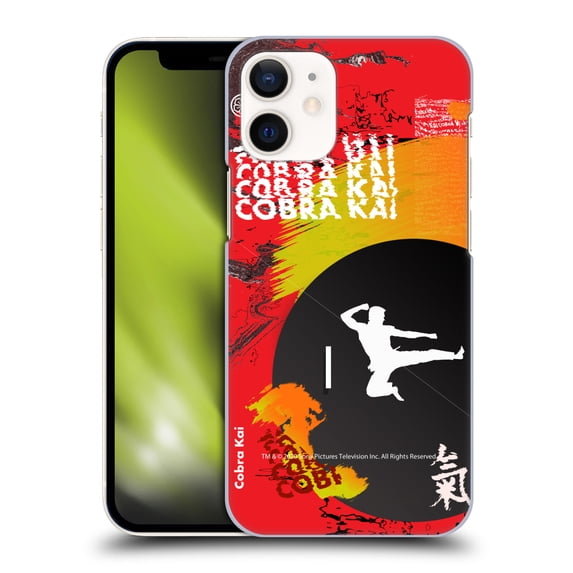 Head Case Designs Officially Licensed Cobra Kai Composed Art Season 1 Hard Back Case Compatible with Apple iPhone 12 Mini