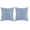 Navy, variant on Amelia Silver Geometric Polyester 20 in. x 20 in Throw Pillow (Set of 2)