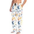thumbnail image 2 of FORMRS Mens Pajama Pants with Pockets Sleepwear Lounge Bottoms Sizes S-2XL, Tropical Jungle Vibes, 2 of 7