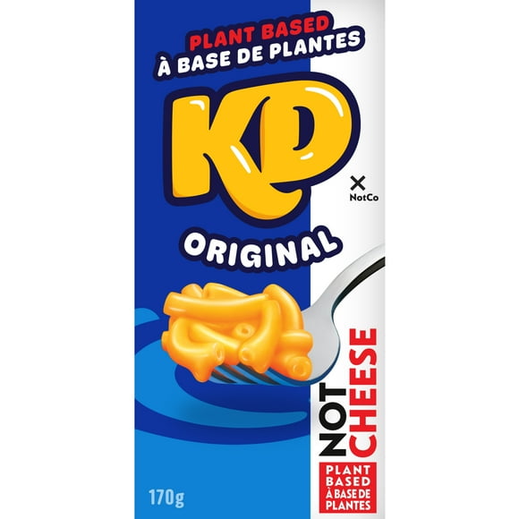 KD NotCo Original Flavour Plant Based Macaroni Pasta and Sauce, 170 g Box, 170G