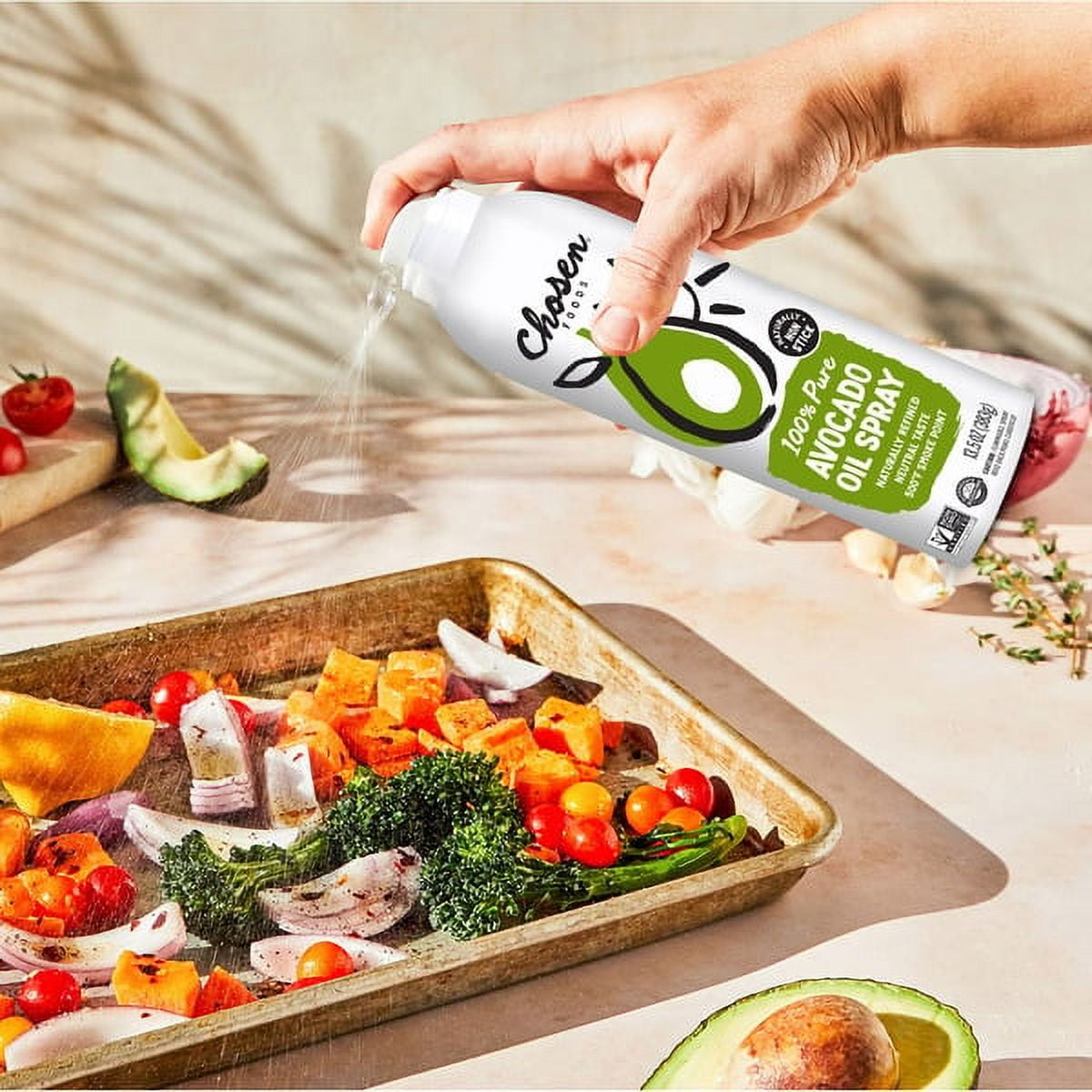 Chosen Foods Avocado Oil Spray, 13.5 oz, 2-count