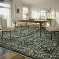 thumbnail image 6 of SIXHOME 5'x7' Area Rug Washable Retro Living Room Bedroom Carpet Soft Floral Distressed Indoor Rug Dark Green, 6 of 7