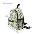 thumbnail image 3 of FORMRS School Backpack with Front Zippered Pocket 12" Student Travel Daypack, Avocado, 3 of 6