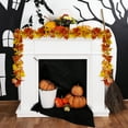 thumbnail image 6 of Huryfox 2 Pack Artificial Autumn Maple Leaf Garlands 17 ft Fall Decorations (Mix), 6 of 8