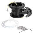thumbnail image 4 of Filfeel Akozon Tilt Flipped Racing Steering Wheel Quick Release Hub Kit Removable Adapter, 4 of 8