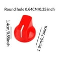 thumbnail image 7 of colcolo 30 Pieces Switch Knobs Replacement Knob for Dimmer Potentiometer Red, 7 of 7