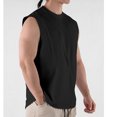 thumbnail image 5 of Wancir Men's Sleeveless UPF 50+ Swim Shirts Quick Dry Workout Tank Top UV Protection Running Gym Muscle T Shirts, 5 of 6