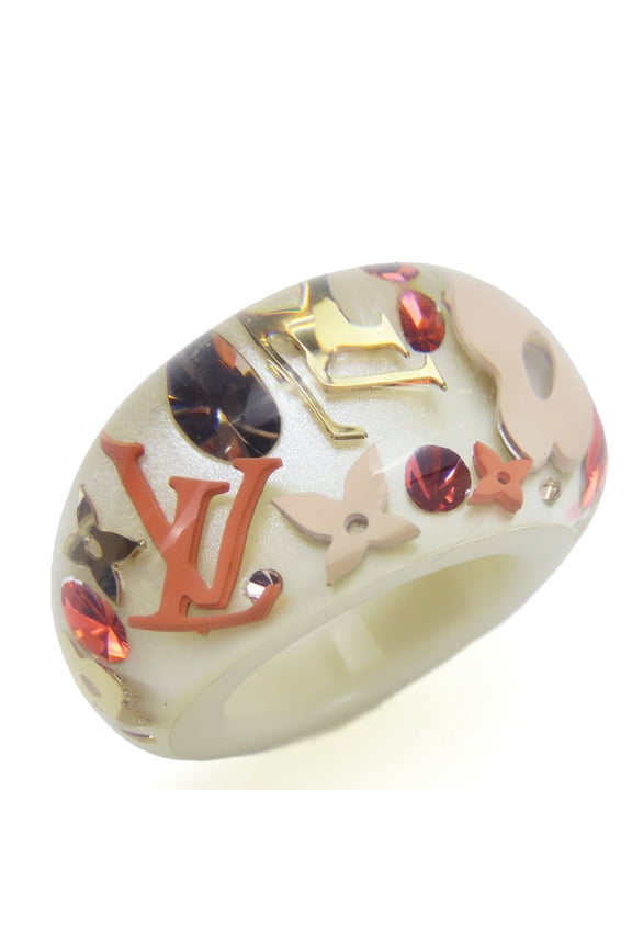 Pre-Owned Louis Vuitton Ring Anclusion S Plastic Multicolor Accessory LV Women's... (Good)
