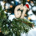 thumbnail image 2 of JLFNYA 67 Christmas Ornament, Christmas 67 Acrylic Ornament, 67 Ornament for Christmas, Digital 67 2D Flat Acrylic Decoration, Christmas Tree Ornaments, Christmas Birthday Gifts, 2 of 5