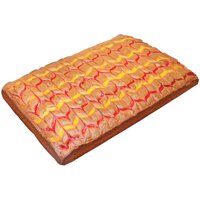La Banderita Strawberry Lemon Cortadillo Cake, 60 count