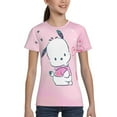 thumbnail image 6 of Sanrio Pochacco Kids T-Shirt 3d Printed Graphic T-Shirts Boys And Girls Short Sleeve Shirts For Youth Kids X-Small, 6 of 6