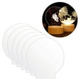 thumbnail image 4 of jifeng Acrylic Sheets LED Light Base Plastic Glass Panel for Project Supplies Round, 4 of 9