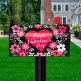 thumbnail image 2 of Briarwood Lane Happy Valentine's Floral Mailbox Cover, 2 of 5