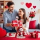 thumbnail image 5 of Adornos para San Valentín, regalos para San Valentín, rosa de sombrero rojo, oso de peluche acrílico, decoración romántica para mesa o árbol, rosa de sombrero rojo, oso de peluche, 5 of 9