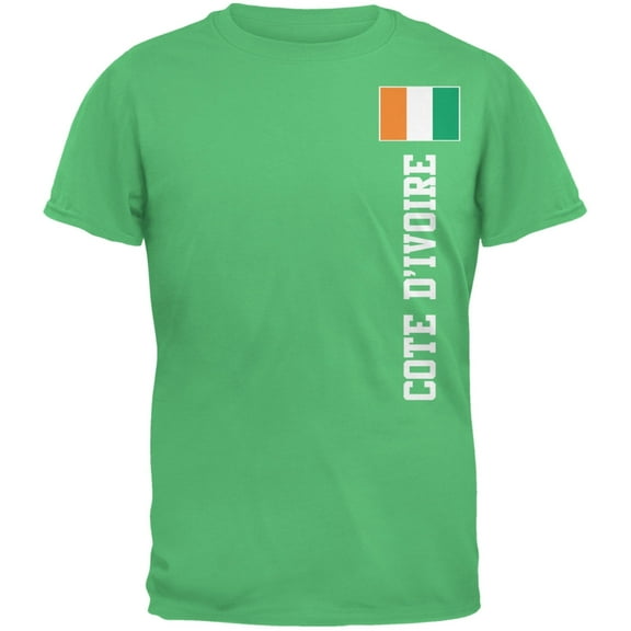 World Cup Cote D'Ivoire Green Youth T-Shirt - Youth X-Large