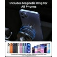 thumbnail image 6 of SWTSWT Tesla Phone Mount - Upgrade Strong Magnetic Car Phone Holder Tesla Model 3 and Y Accessories Car Mount for iPhone 17 16 15 14 13 Plus Pro Max Series & More, 6 of 6