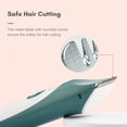 thumbnail image 3 of TFixol IPX7 Waterproof Baby Hair Clipper with USB Charging, 2 Guide Combs, 300mAh Battery, Green/Blue Options, Lightweight & Compact Design, 3 of 7