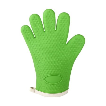 

Tanune Clearance! Oven Mitts Heat Insulating Gloves Heat Resistants Gloves Silica Gel Kitchen Heat Insulation Oven Gloves Baking High Temperature Resistants Thickened Microwave Oven Gloves