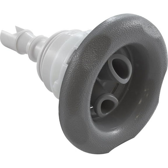 Waterway 229-8127 3-3/8" Threaded Poly Storm Twin Roto 5-Scallop Gray Spa Jet Internal