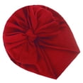 thumbnail image 4 of Txlixc Gorra de capucha para bebés, bufanda de arco retro para niños pequeños, gorra elástica para niñas y niños recién nacidos Txlixc moda, 4 of 7