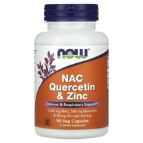 NOW Foods NAC Quercetin & Zinc, 90 Veg Capsules