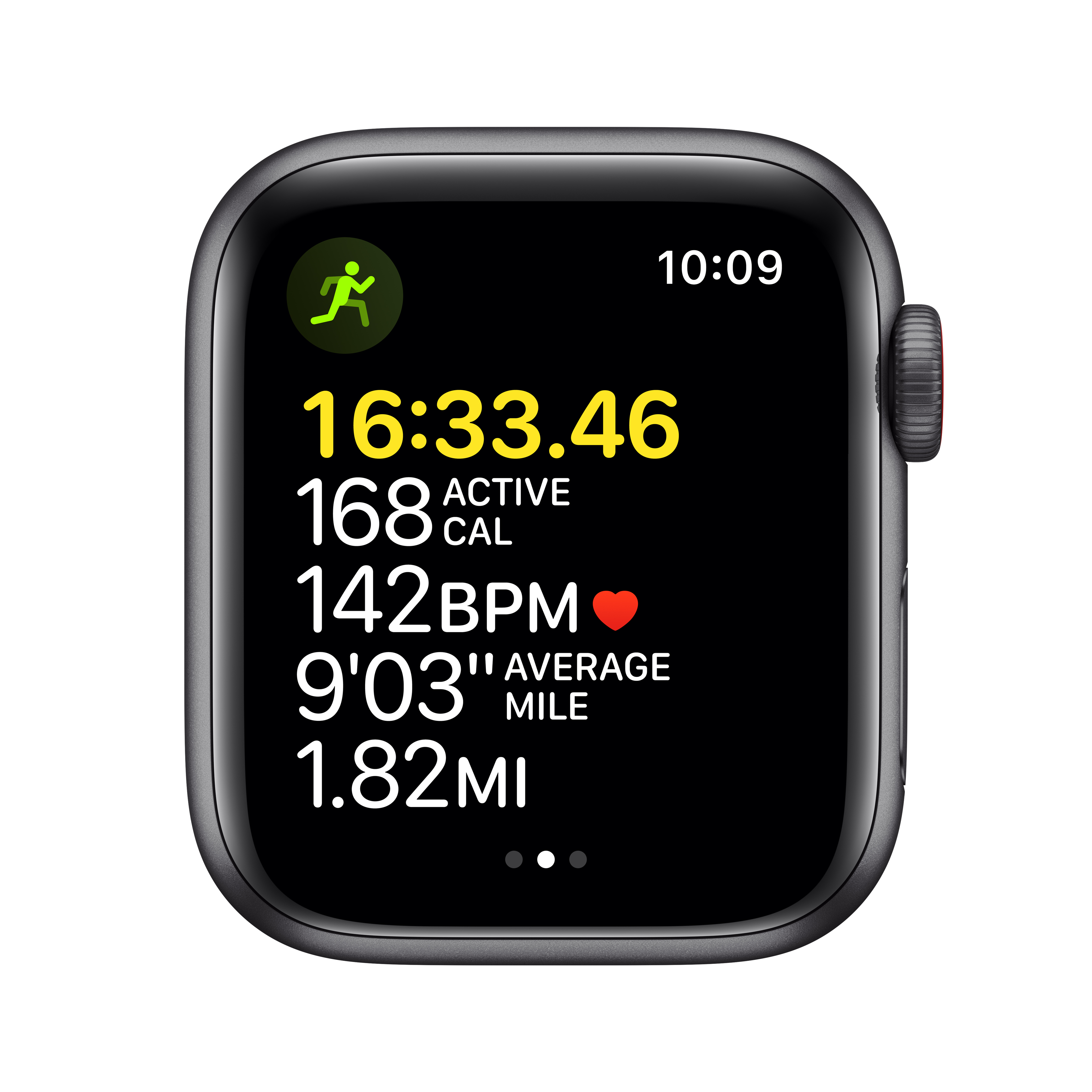 Apple Watch SE (1st Gen) GPS + Cellular 40mm Space Gray Aluminum Case Midnight Sport Band - Regular with Family Set Up - image 3 of 11