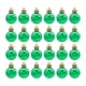 thumbnail image 1 of Adornos de bolas navideñas de 3 cm, decoraciones para árboles de Navidad, adornos de bolas navideñas Verde, 1 of 9