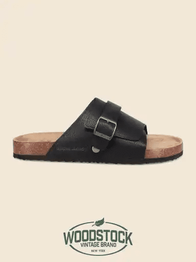 Woodstock Men's Austin Genuine Leather Comfort Sandal