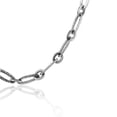 thumbnail image 5 of Sterling Silver Polished Oval Link Chain Necklace, 17 Inch or 20 Inch Length, 5 of 9