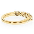 thumbnail image 2 of Ladies Thin 14K Designer Natural 0.8 Ctw Diamond Engagement Ring Band (Yellow Gold Size 5.5), 2 of 3