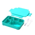 thumbnail image 1 of HBFAGFB Lunch Box Leakproof Portable Meal and Snack Packing Tool Food Storage Containers White, 1 of 7