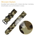 thumbnail image 5 of Fintie Band for Fitbit Versa/Versa Lite, Double Layer Soft Woven Nylon Replacement Strap Band w/ Metal Buckle Camo Green, 5 of 7