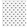 thumbnail image 3 of Ambesonne Whale Shower Curtain, Fins Maritime, 69"Wx84"L, Dark Green White, 3 of 3