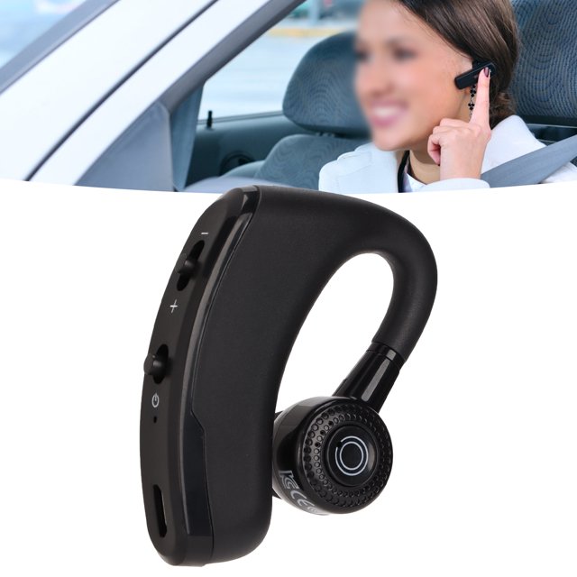 Écouteur à Crochet d'Oreille, Écouteur à Oreille Unique Charge USB 180 Réglable Noir pour Sports pour Conduite